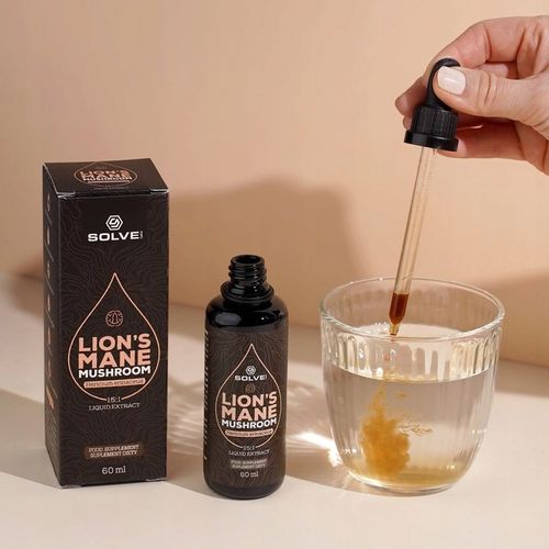 Soplówka jeżowata (Lion's mane) w kroplach 60ML na Arena.pl