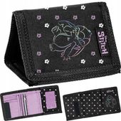 Portfel dziecięcy na rzep DS24EE-882, PASO STITCH DO SZKOŁY DISNEY