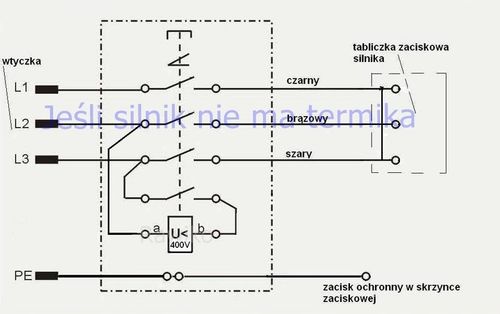 Włącznik wyłącznik KEDU KOA8 do silnika 3-fazowego przekaźnik JD4 400V na Arena.pl