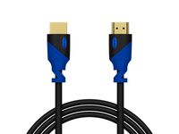 Przyłącze HDMI-HDMI BLUE proste 1.5m 4K