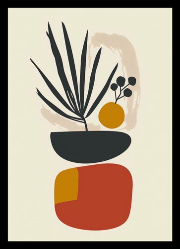 Plakat 21x29,7cm Botaniczny Wgląd na Arena.pl
