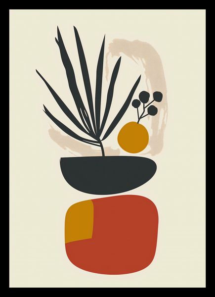 Plakat 21x29,7cm Botaniczny Wgląd zdjęcie 2