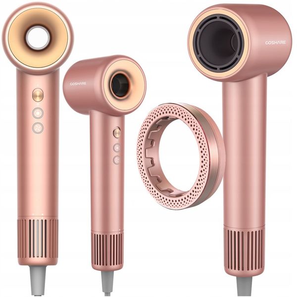 Mocna Suszarka do Włosów COSHARE EssenceRing SuperFlow1 Jonizacja 1600W zdjęcie 9