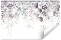 Fototapeta Do Salonu ABSTRAKCJA Akwarelowe Liście Natura 135cm x 90cm