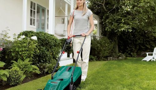 BOSCH ROTAK 320 ER Kosiarka elektryczna 1200W 32CM regulacja KOSZ 31L na Arena.pl