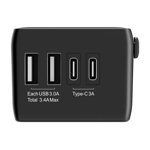 adapter podróżny 4w1 blitzwolf bw-ta1 2xusb + c + pd 20w na Arena.pl