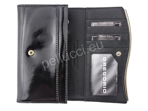 Portfel damski skórzany PELLUCCI ZLF-114 Popiel na Arena.pl