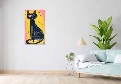 Obraz 50x90cm Kontrastowa Kotka na Arena.pl