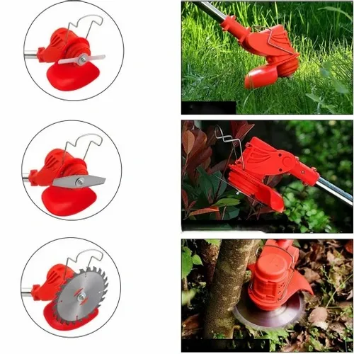 TELESKOPOWA ELEKTRYCZNA BEZPRZEWODOWA PODKASZARKA 650 W MOCNA+2*3000mAh AKU na Arena.pl