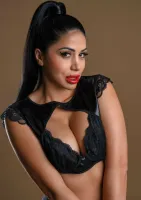 daring intimates wetlook bra set dwuczęściowy komplet z połyskiem czarny