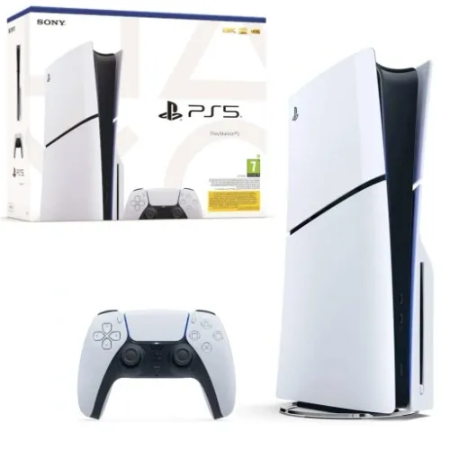 Konsola PlayStation 5 - D chassis CFI-2016 + Biały i Czerwony pad na Arena.pl