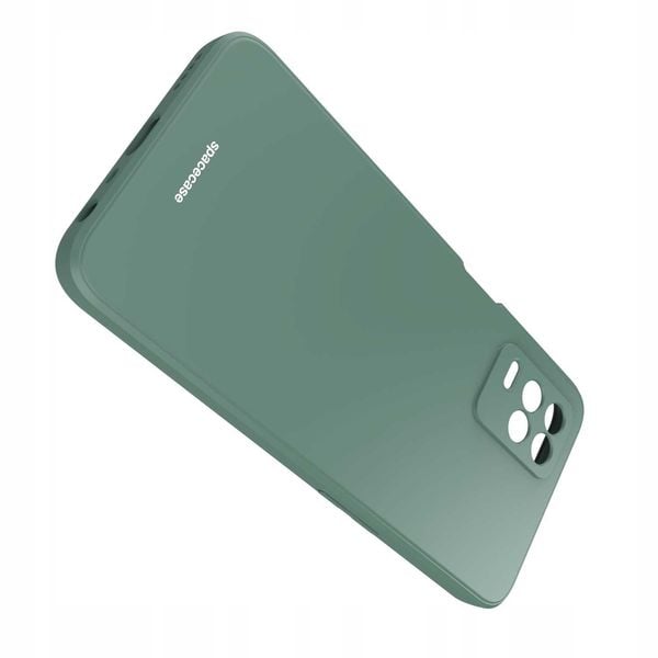 Spacecase Silicone Case Realme 8 5G Dark Green zdjęcie 8