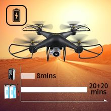 Dron JJRC H68 czarny na Arena.pl