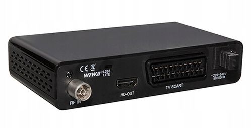 Tuner Dekoder Telewizji Naziemnej DVB T2 H.265 HEVEC TV LITE na Arena.pl