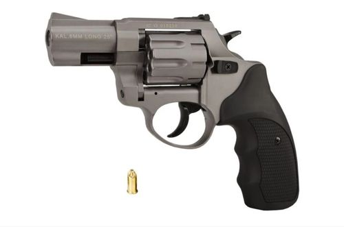 Najgłośniejszy Rewolwer hukowy alarmowy ZORAKI R1 K-6L 2,5" BAS tytan na Arena.pl