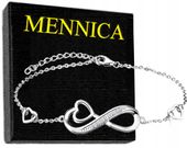 Bransoletka Srebrna damska na nogę stopę kostkę, BRANSOLETKA SREBRO 925