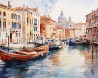 Plakat 76x60,5cm Wenecka Impresja