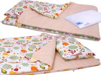 Pościel do przedszkola BOBO 80x220 cm z zapięciem leśna polana