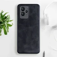 Etui AIORIA Vintage LEATHER do Realme C31 czarny