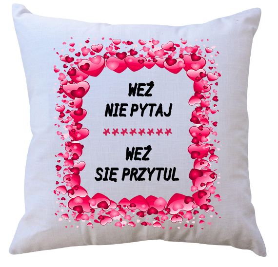 Poduszka Przytul mnie zdjęcie 1