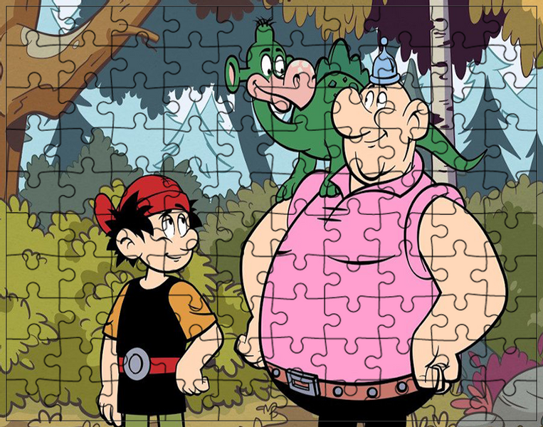 Puzzle Kajko i Kokosz zdjęcie 1