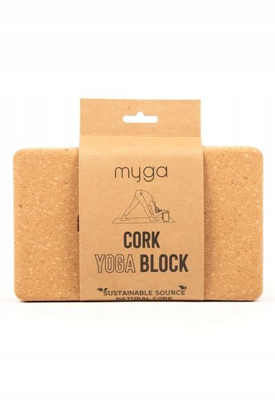 Korkowy klocek do jogi myga Cork Block zdjęcie 5