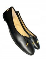 Lauren Ralph Lauren Baleriny 802940603001 Czarne rozm - 40
