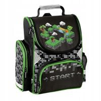 Tornister szkolny dla chłopca klasa 1-3 PASO MINECRAFT