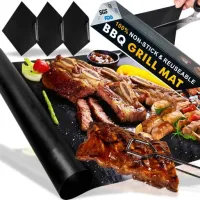 MATA TEFLONOWA NA GRILLA GRILL TACA TACKA DO PIEKARNIKA PIECZENIA 3szt