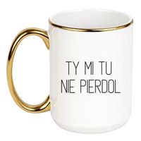 Duży Biało-Złoty 450 ml
