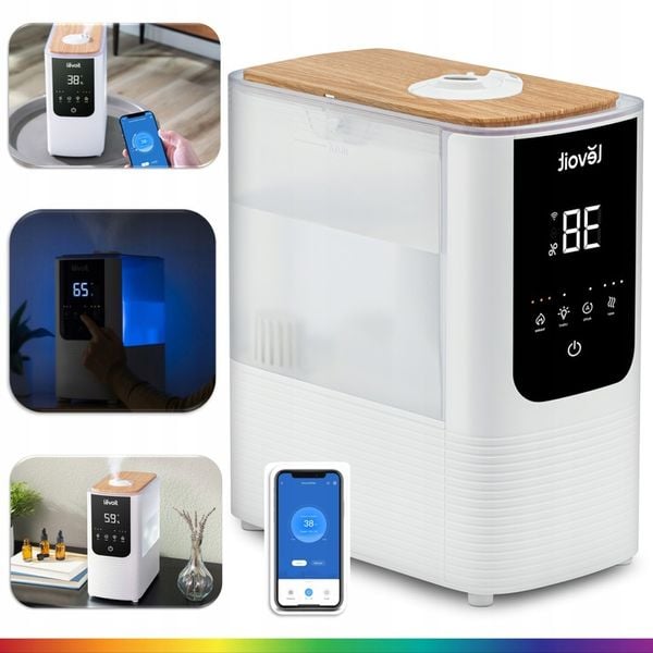 Nawilżacz powietrza Levoit OasisMist 450S dyfuzor ciepła zimna mgiełka 40m2 zdjęcie 1