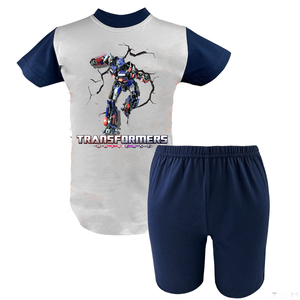 Krótka Piżama dziecięca Transformers zdjęcie 1