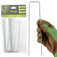 Szpilki do mocowania 10szt 15cm agrowłówkniny agrotkaniny kołki