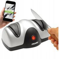 Ostrzałka Do Noży Elektryczna Dom I Ogród Dwustopniowa 40W Przyssawki