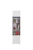 Biały regał z półkami dwa wzory meble dla dzieci młodzieży DOSTAWA