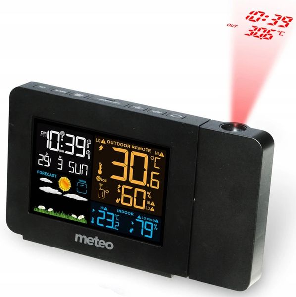 STACJA POGODOWA METEO SP79 Z Projektorem zdjęcie 7