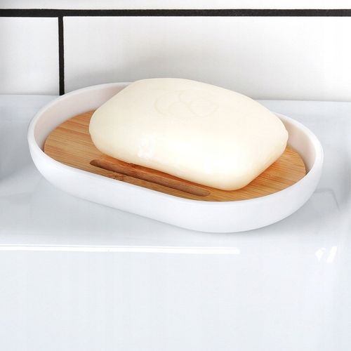 Zestaw ŁAZIENKOWY kubek szczotka WC kosz na śmieci dozownik mydła podstawka na Arena.pl