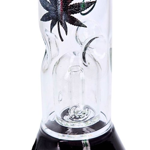 Bongo Szklane Fajka Wodna Perkolator Lodowa Komora Chillout Smoke 20 cm na Arena.pl