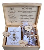 Pamiątka Pierwszej Komunii Świętej PREZENT GRAWER ŻYCZENIA