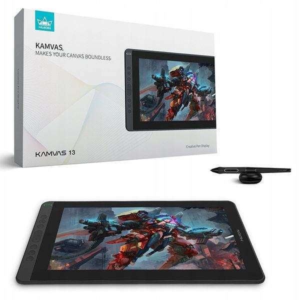 Tablet graficzny HUION Kamvas 13 black zdjęcie 11
