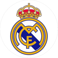 Opłatek na tort Real Madryt Piłka Nożna Bramka Gol Klub Piłkarski