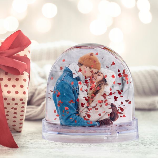 KULA WODNA serca z Twoim ZDJĘCIEM na WALENTYNKI zdjęcie 2