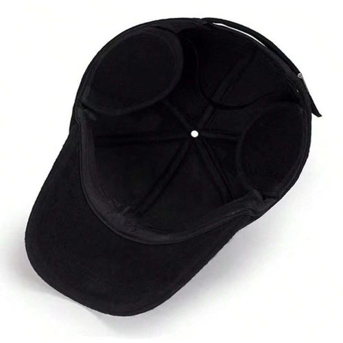 CIEPŁA CZAPKA ZIMOWA MĘSKA Z DASZKIEM SOLIDNA CHOWANE NAUSZNIKI NA na Arena.pl