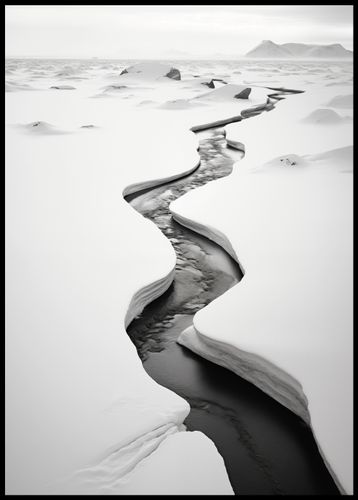 Plakat 67,5x95cm Szczeliny Mrozu na Arena.pl