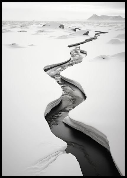 Plakat 67,5x95cm Szczeliny Mrozu zdjęcie 2