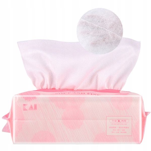 JEDNORAZOWE RĘCZNIKI DO TWARZY BAWEŁNIANE RĘCZNIKI DO DEMAKIJAŻU zdjęcie 7