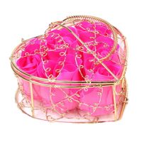 Flower box mydlane kwiaty róże prezent na różne okazje wyjątkowe kwiaty