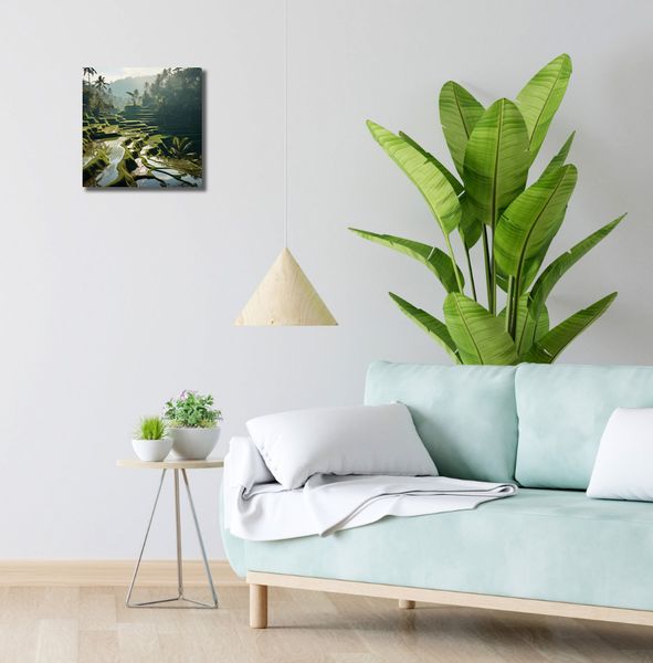 Obraz 30x30cm Zielone Sanktuarium zdjęcie 2
