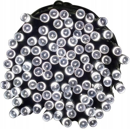 LAMPKI CHOINKOWE 500 LED 34m Wewnętrzne Świąteczne Białe Zimne Światełka na Arena.pl