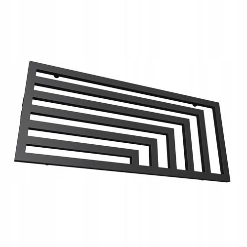 POZIOMY GRZEJNIK LAOS 52x160 CZARNY MAT na Arena.pl